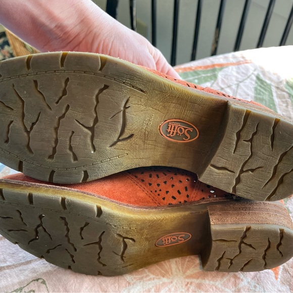 Soft boots orange suede - Picture 10 of 11